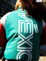 Mexico Nylon Windbreaker Jacket Design View
