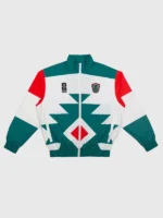 Mexico Nylon Windbreaker Jacket Front View