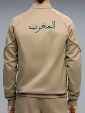 Morocco KING Anthem Mens Track Jacket Back View