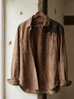 Mutiny 2026 Annabelle Wallis Brown Shirt Front View