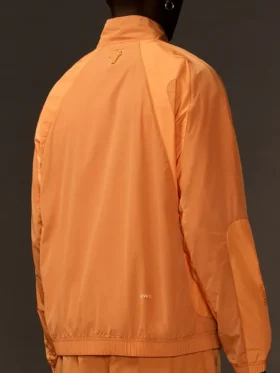 NOCTA Northstar Orange Track Jacket Back View
