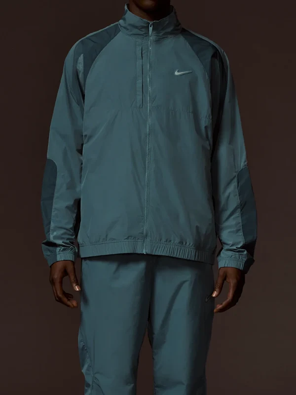 NOCTA Northstar Track Jacket Blue Front View NOCTA Northstar Track Jacket Blue Front View