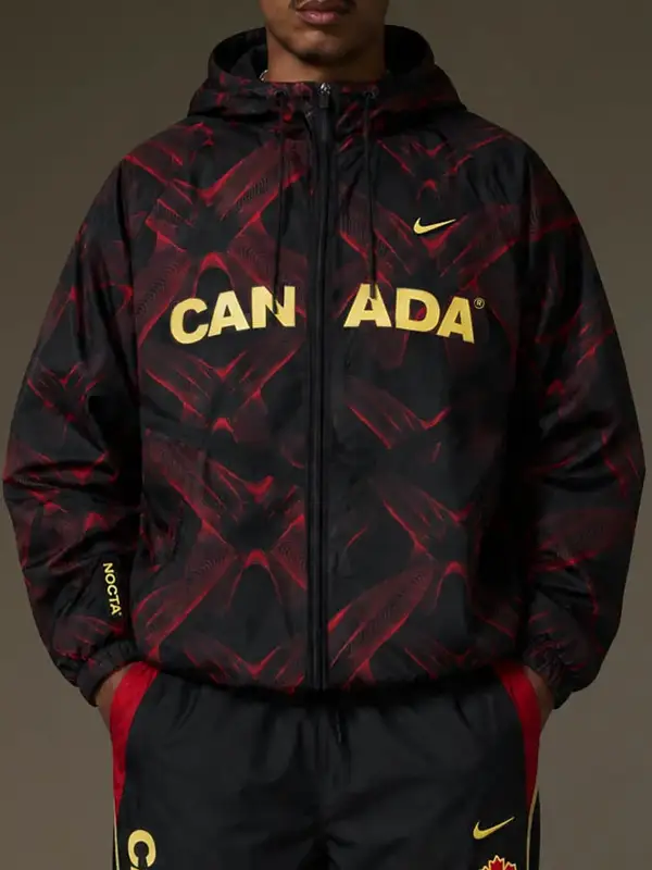NOCTA O CAN Anthem Jacket Front View NOCTA O CAN Anthem Jacket Front View