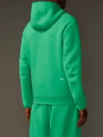 NOCTA Tech Fleece Full Zip Hoodie Green Back View