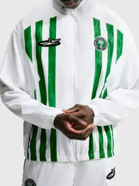 Nigeria x Slawn Lightweight Jacket Front View