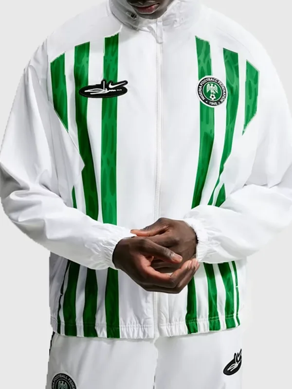 Nigeria x Slawn Lightweight Jacket Front View