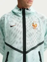 Nike France Mesh Anthem Jacket Close-Up View