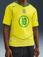 Nike x Ronaldinho Brazil 2004 Total 90 Reissue Jersey Front View