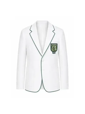 Novak Djokovic Wimbledon White Blazer View