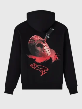 OVO Friday The 13th Mask Hoodie Back View