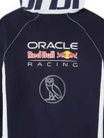 OVO Oracle Red Bull 2026 Racing Hoodie Back Closeup