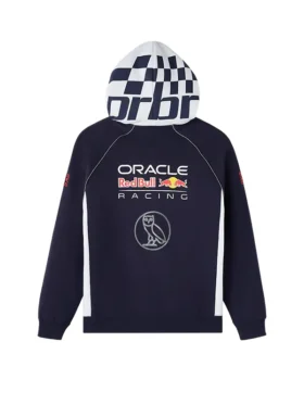 OVO x Oracle Red Bull Racing Hoodie Back View