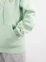 Our Life Ocean Hoodie Side View
