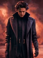 Paul Atreides Dune Long Black Coat