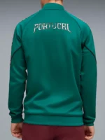 Portugal KING Anthem Mens Soccer Jacket Back View