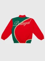 Portugal Nylon Windbreaker Jacket Back View
