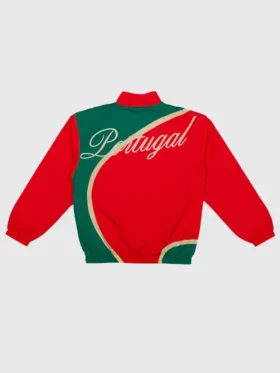 Portugal Nylon Windbreaker Jacket Back View