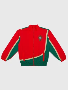 Portugal Nylon Windbreaker Jacket Front View