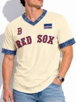 Red Sox Cabo Verde Giveaway 2026 Jersey Close-Up View