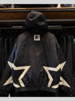 Rhude-x-Starter-Anorak-Black-Hooded-Jacket
