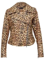 Rita Ora Leopard Print Jacket 2026 View Look
