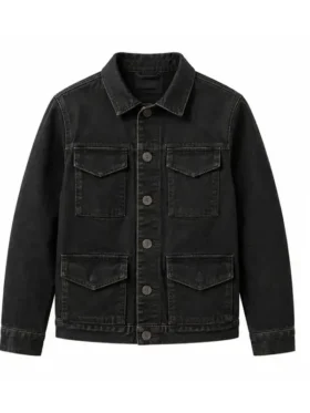 Scary Movie 2026 Anna Faris Black Jacket Front View