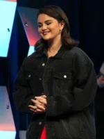 Selena Gomez SXSW Festival Denim Jacket Front View