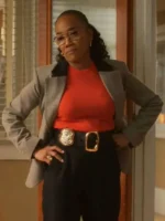 Sonja Sohn Will Trent S04 Grey Blazer Closure View