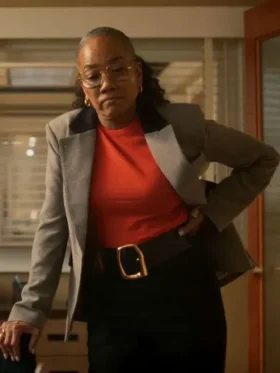 Sonja Sohn Will Trent S04 Grey Blazer Front View