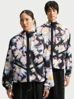 South Korea Hooded Anthem Jacket Couple Look
