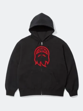 Spitfire x Supreme Hooded Sweatshirt Front View