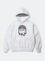 Spitfire x Supreme Hooded Sweatshirt Grey Front Look