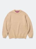 Spitfire x Supreme Sweater Beige Front View