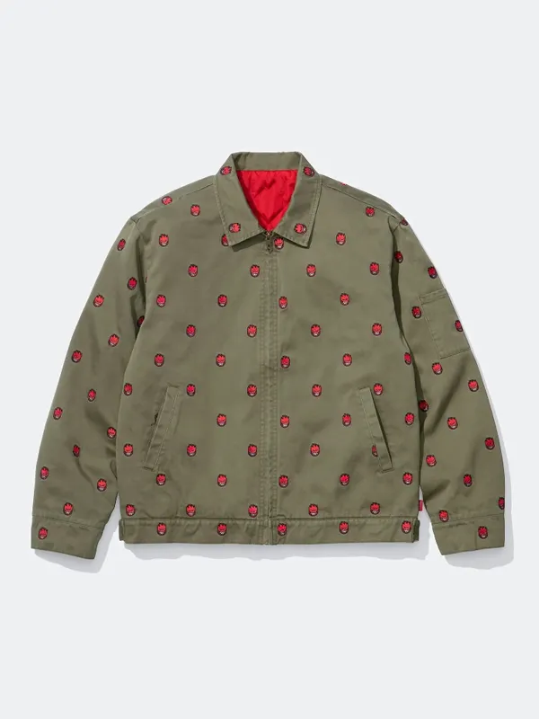 Spitfire x Supreme Work Jacket Front View Spitfire x Supreme Work Jacket Front View