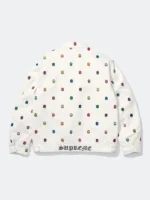 Spitfire x Supreme Work Jacket White Back View