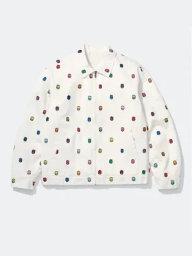 Spitfire x Supreme Work Jacket White Front View