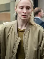 Steal 2026 Sophie Turner Bomber Jacket Front View