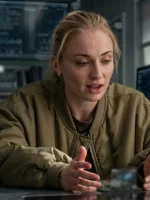 Steal 2026 Sophie Turner Bomber Jacket View