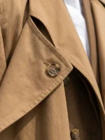 Steal 2026 Sophie Turner Trench Coat Close-Up View