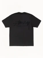 Stussy x OL Beach Roots Pigment TEE Back Of View