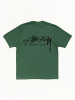 Stussy x OL Beach Roots Pigment TEE Back View
