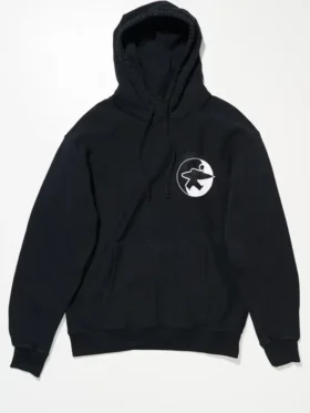 Stussy x OL Buana Black Hood Front View