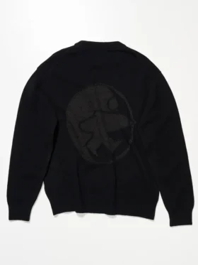 Stussy x OL Knitted Round Neck TEE Back View