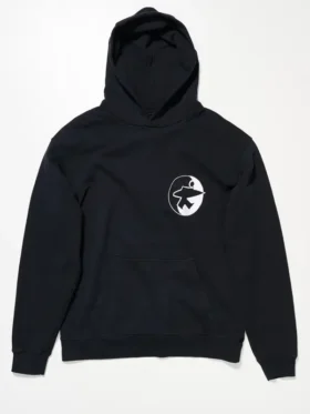 Stussy x OL Surfman Black Hood Front View