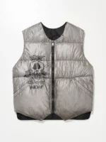 Stussy x OL x Cdw Reversible Puffer Vest Front Look