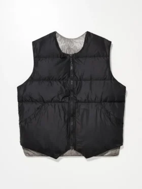Stussy x OL x Cdw Reversible Puffer Vest Front View