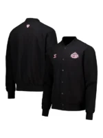 Sunderland x Elvis Hummel Away Matchday Varsity Jacket Black Both Side View