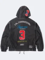 Supreme x La Martina Hooded Jacket Back View