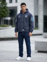 Supreme x La Martina Hooded Jacket Navy