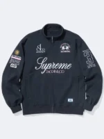 Supreme x La Martina Zip Up Sweatshirt Front View